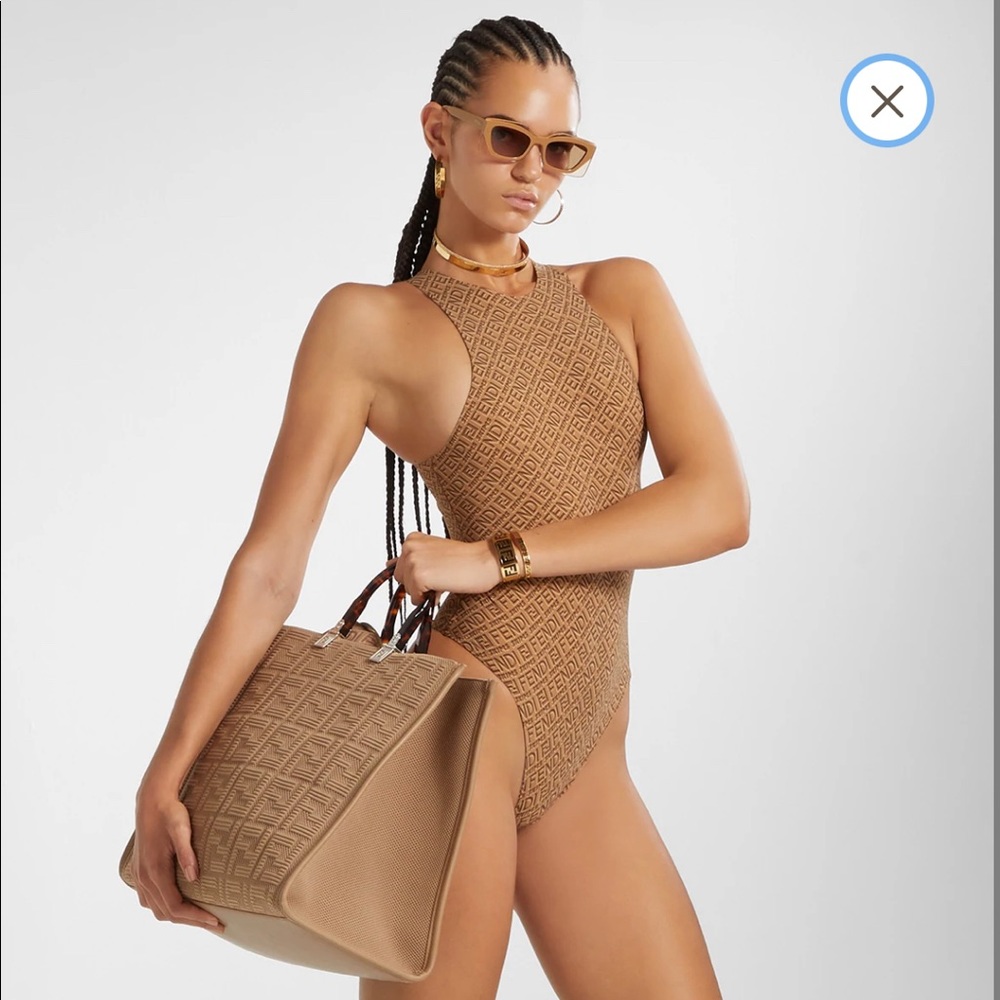 FENDI HIGH NECK BODYSUIT Brand New with tags